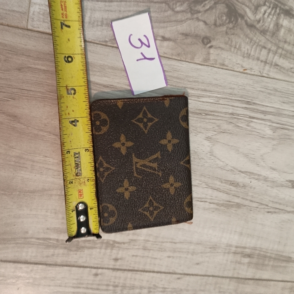 Louis Vuitton Card case Pass case Business card holder Unisex Monogram - Picture 7 of 9